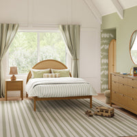 M25996HYNC,Bondi Cane Full Bed in Honey