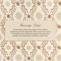 T34336ASR,Nate Berkus x Babyletto Mini Crib Sheet in Autumn Star