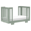 M23401LS,Yuzu 8-in-1 Convertible Crib w/All-Stages Conversion Kits in Light Sage
