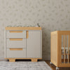 M23423WN,Yuzu 3-Drawer Changer Dresser in White/Natural