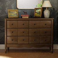 M7116NL,Liberty 6-Drawer Assembled Dresser in Natural Walnut