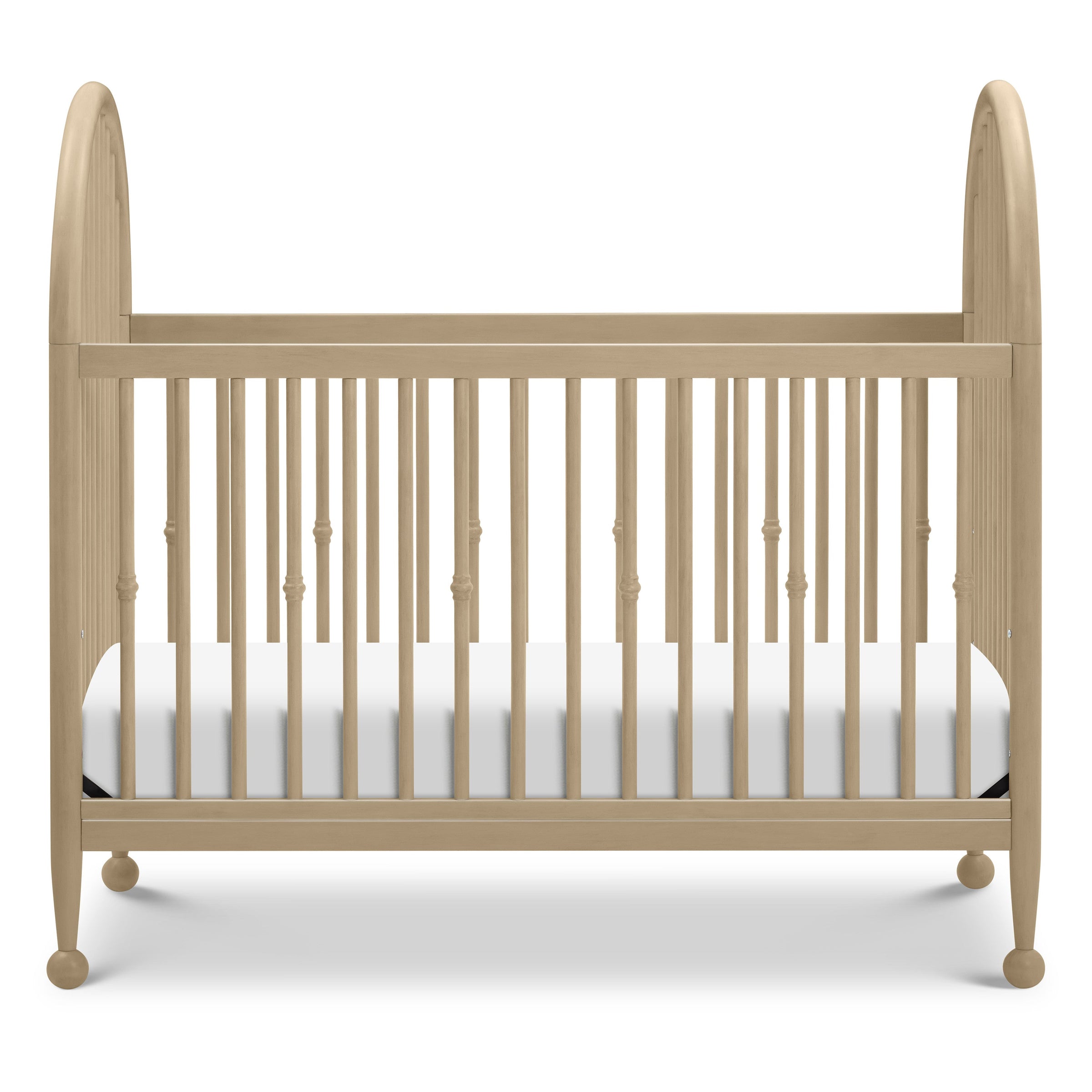 M31401WP,Alouette 3-in-1 Convertible Spindle Crib in Washed Pine