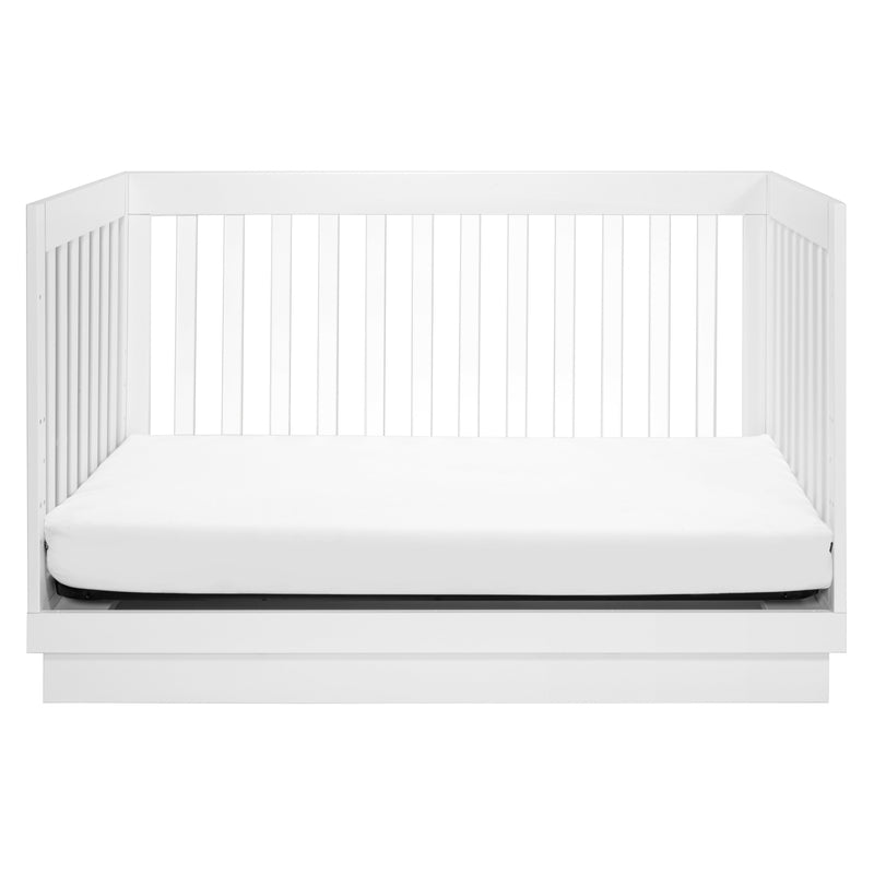 M8601KW,Harlow 3-in-1 Convertible Crib w/Toddler Bed Conversion Kit in White/Acrylic