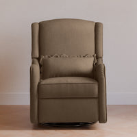 M27787PTEB,Devon Recliner and Swivel Glider in Performance Truffle Eco-Basketweave