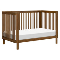 M29880NL,Pogo 8-in-1 Convertible Crib w/All-Stages Conversion Kits in Natural Walnut