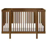 M29880NL,Pogo 8-in-1 Convertible Crib w/All-Stages Conversion Kits in Natural Walnut