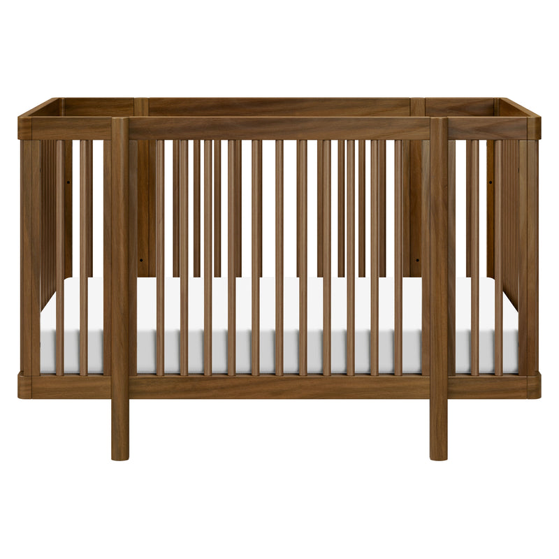 M29880NL,Pogo 8-in-1 Convertible Crib w/All-Stages Conversion Kits in Natural Walnut