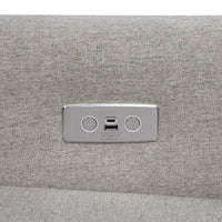 M11288PGEW,Kiwi Glider Recliner w/ Electronic Control and USB in Performance Grey Eco-Weave