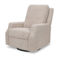 M22287EGS,Crewe Recliner and Swivel Glider in Earl Grey Shearling
