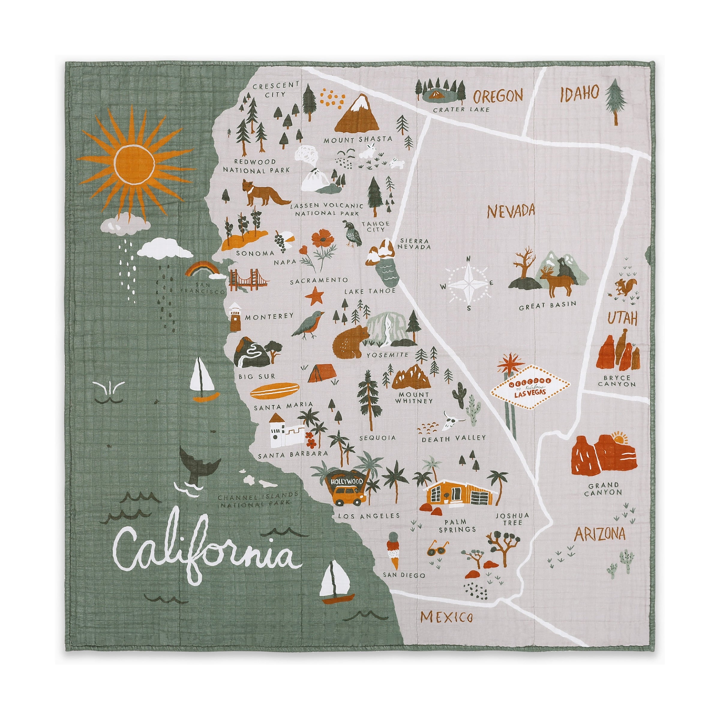 T29339,California Muslin Quilt in GOTS Certified Organic Cotton