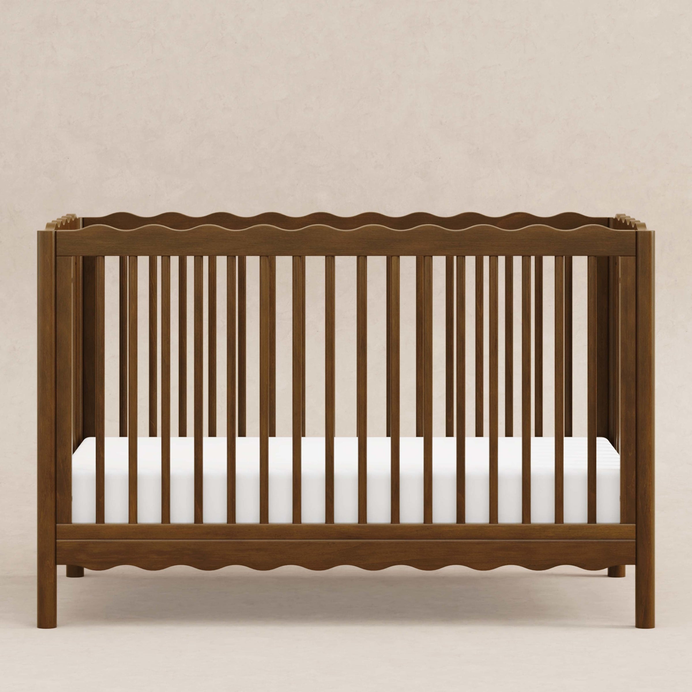 M27901NL,Swell 4-in-1 Convertible Crib w/Toddler Conversion Kit in Natural Walnut