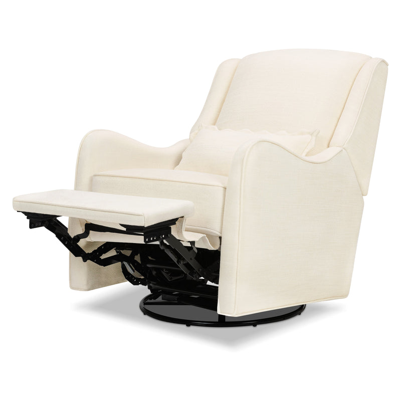 M27787PIEB,Devon Recliner and Swivel Glider in Performance Ivory Eco-Basketweave