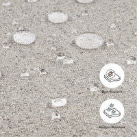 B17787PGET,Monroe Pillowback Power Recliner in Performance Grey Eco-Twill