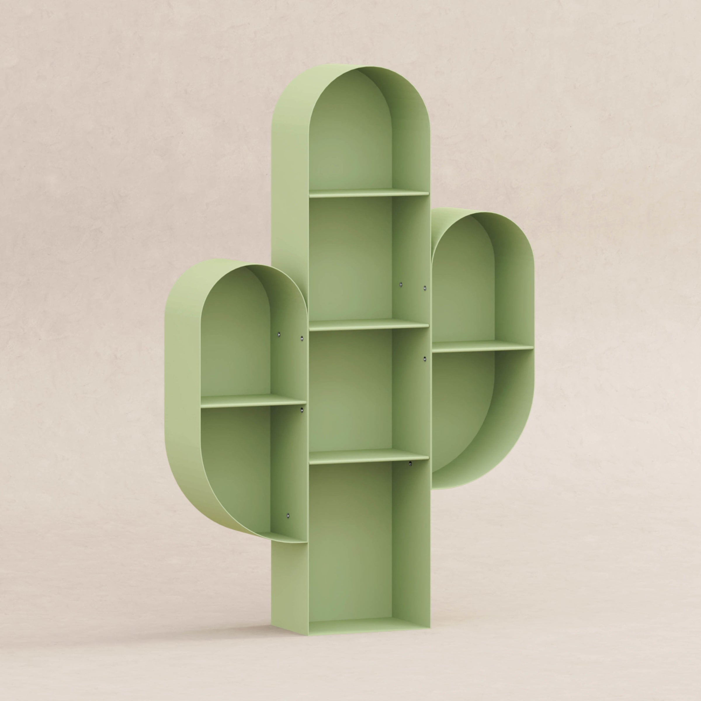 M20011SGR,Cactus Bookcase in Sage Green