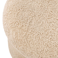 M31685CSG,Mushroom Pouf in Chai Shearling