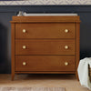 M10323CTN,Sprout 3-Drawer Changer Dresser in Chestnut and Natural Finish