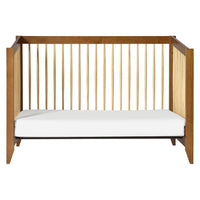 M10301CTN,Sprout 4-in-1 Convertible Crib w/Toddler Bed Conversion Kit in Chestnut&Natural