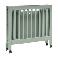 M6698LS,Origami Mini Crib in Light Sage