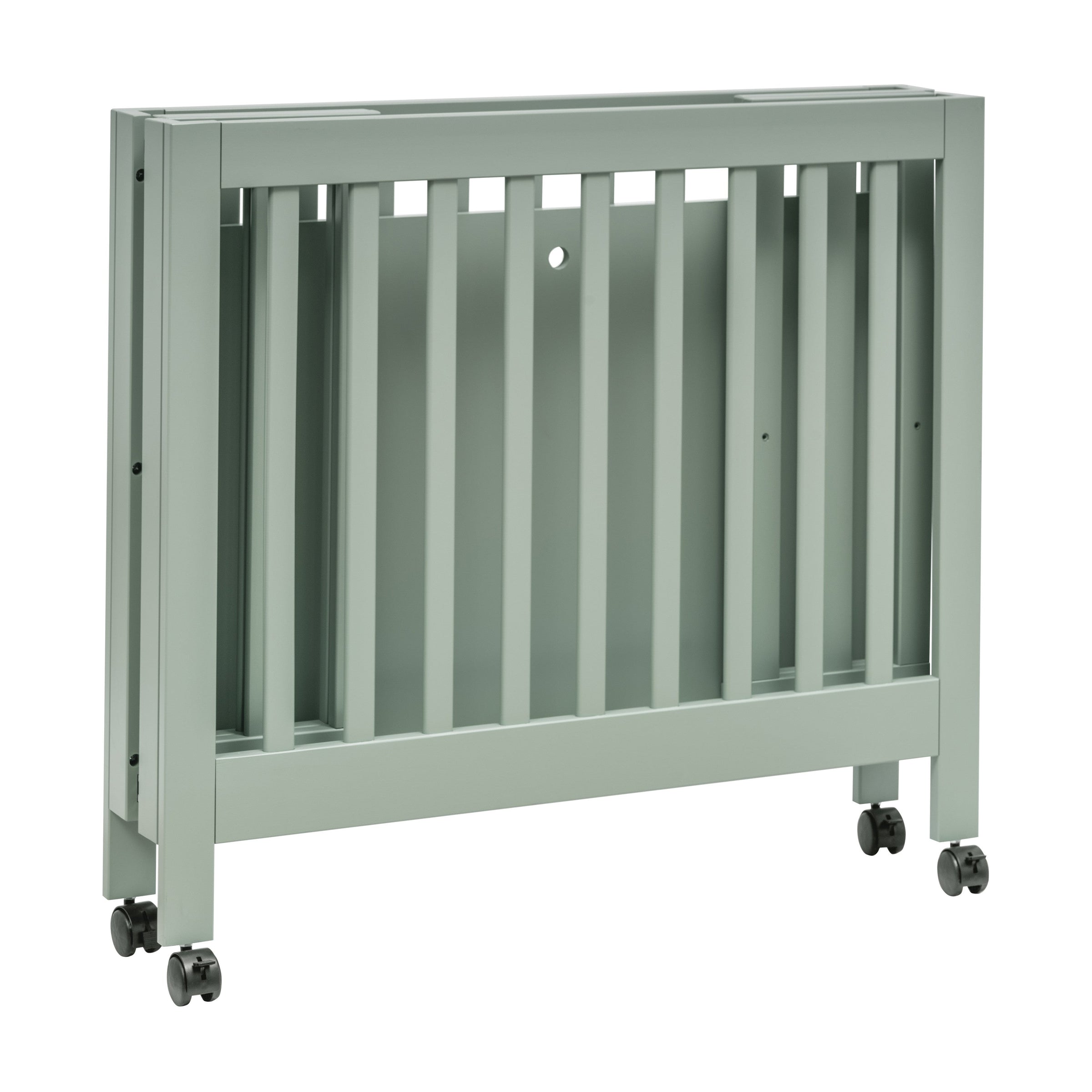 M6698LS,Origami Mini Crib in Light Sage