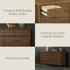 M31416NL,Alouette 7-Drawer Assembled Dresser in Natural Walnut