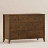 M10326NL,Sprout 6-Drawer Double Dresser in Natural Walnut