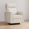M17186PWB,Willa Plus Power Glider Recliner w/ Power Headrest in Performance Ivory Boucle