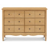 M7116HY,Liberty 6-Drawer Assembled Dresser in Honey