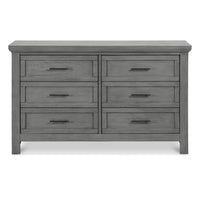 B14516WC,Emory Farmhouse 6-Drawer Dresser in Weathered Charcoal