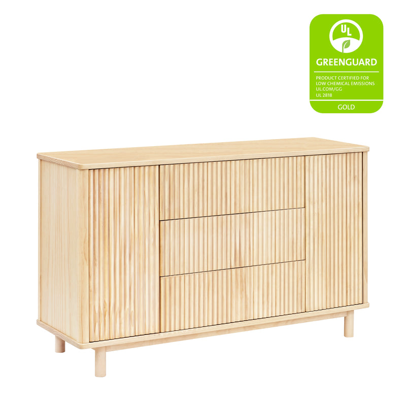 M29816BD,Pogo Tambour Assembled Dresser in Blonde