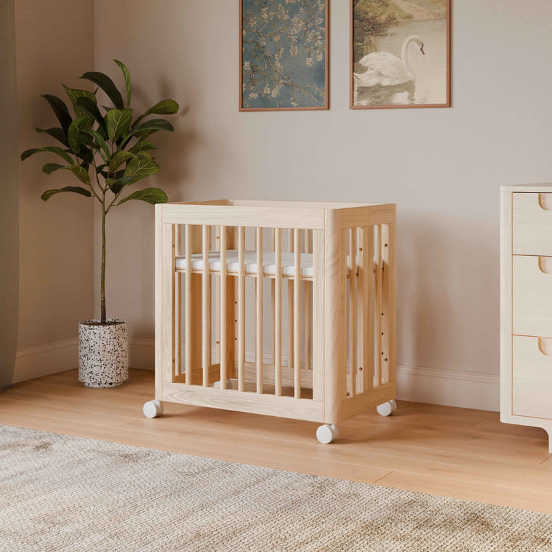 M23401NX,Yuzu 8-in-1 Convertible Crib w/All-Stages Conversion Kits in Washed Natural