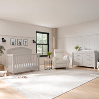 B26401WDF,Hemsted 4-in-1 Convertible Crib in White Driftwood