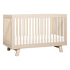 M4201NX,Hudson 3-in-1 Convertible Crib w/Toddler Bed Conversion Kit in Washed Natural