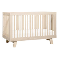 M4201NX,Hudson 3-in-1 Convertible Crib w/Toddler Bed Conversion Kit in Washed Natural