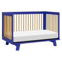 M4201CBTHY,Hudson 3-in-1 Convertible Crib w/Toddler Bed Conversion Kit in Cobalt/Honey