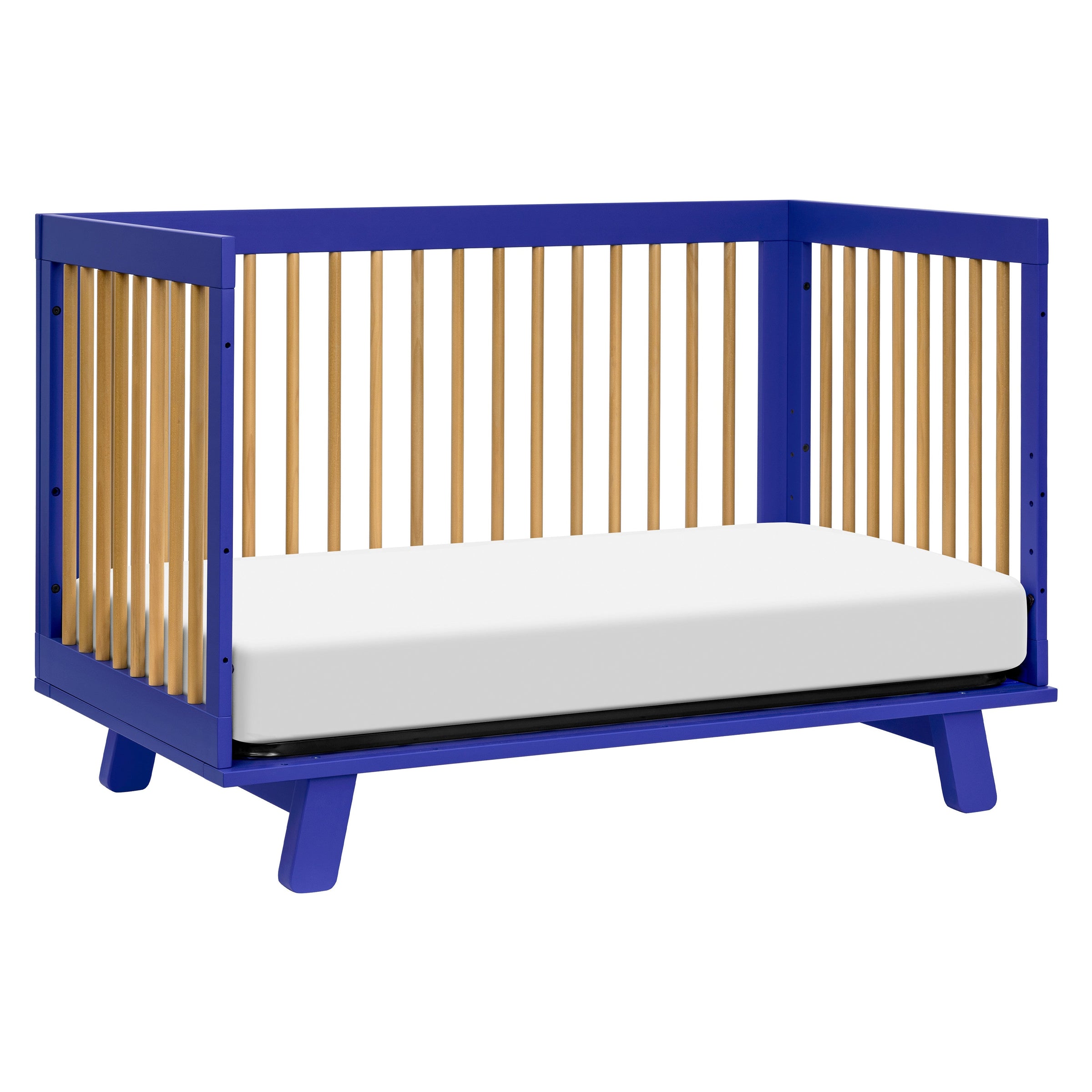 M4201CBTHY,Hudson 3-in-1 Convertible Crib w/Toddler Bed Conversion Kit in Cobalt/Honey
