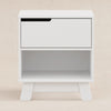 M4260W,Hudson Nightstand with USB Port in White