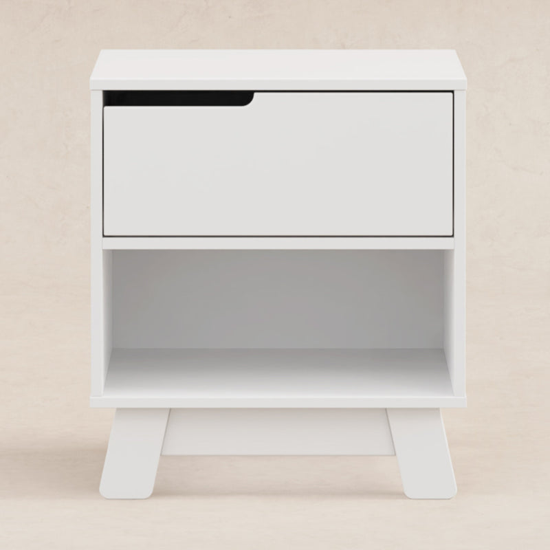 M4260W,Hudson Nightstand with USB Port in White