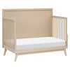 M15901TPE,Palma Mid-Century 4-in-1 Convertible Crib w/Toddler Bed Conversion in Taupe