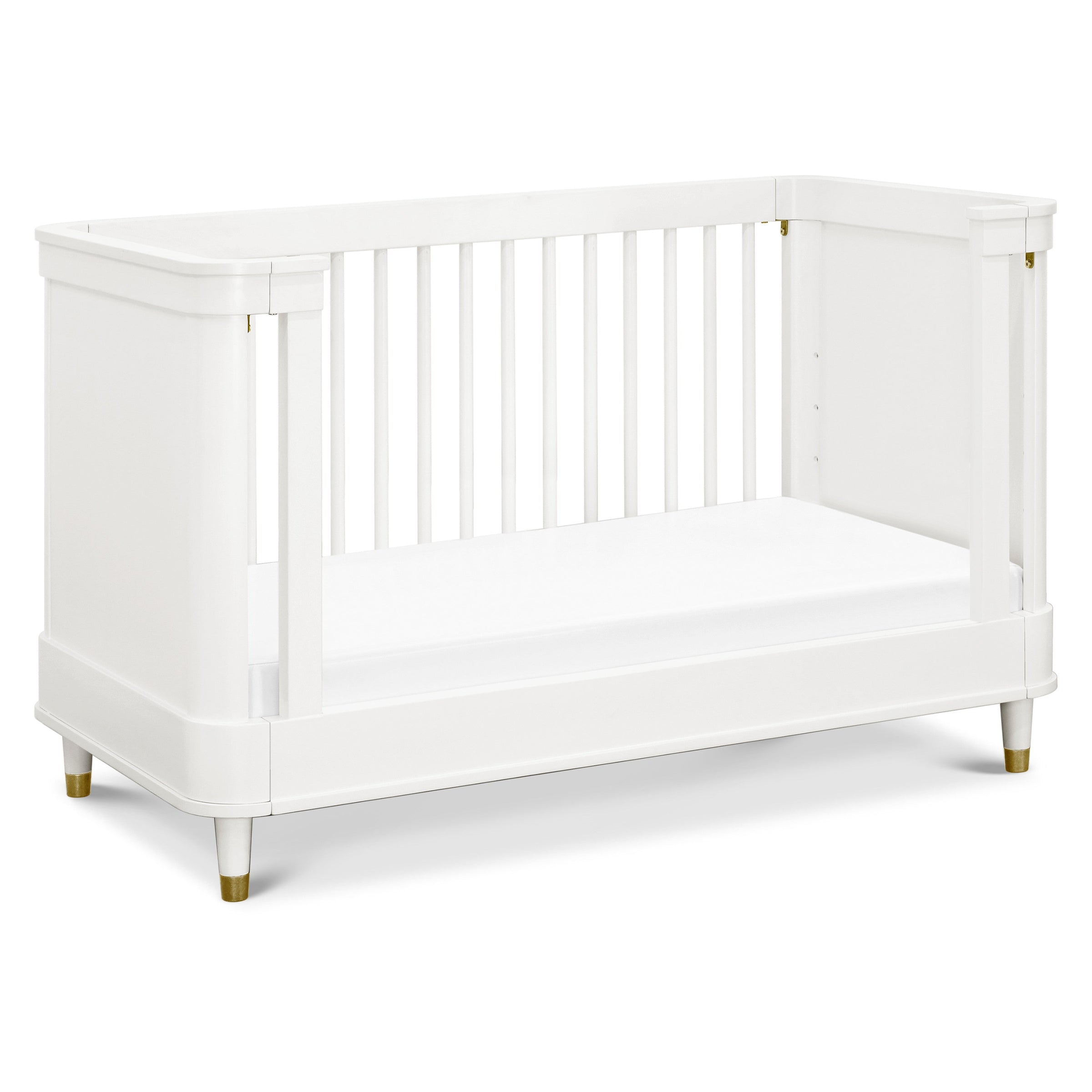 B14301RW,Tanner 3-in-1 Convertible Crib in Warm White