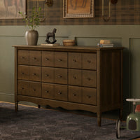 M7128NL,Liberty 9-Drawer Assembled Dresser in Natural Walnut