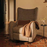 M34288ESWTB,Nate Berkus x Babyletto Westham Power Recliner in Performance Earth Slub Weave w/Toffee Base