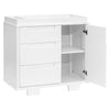 M23423W,Yuzu 3-Drawer Changer Dresser in White