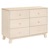 M32526NX,Hudson Modern 6-Drawer Assembled Double Dresser in Washed Natural
