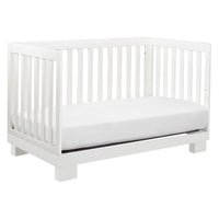 M6701W,Modo 3-in-1 Convertible Crib w/Toddler Bed Conversion Kit in White Finish