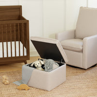 M20985PBEW,Cali Storage Ottoman in Performance Beach Eco-Weave