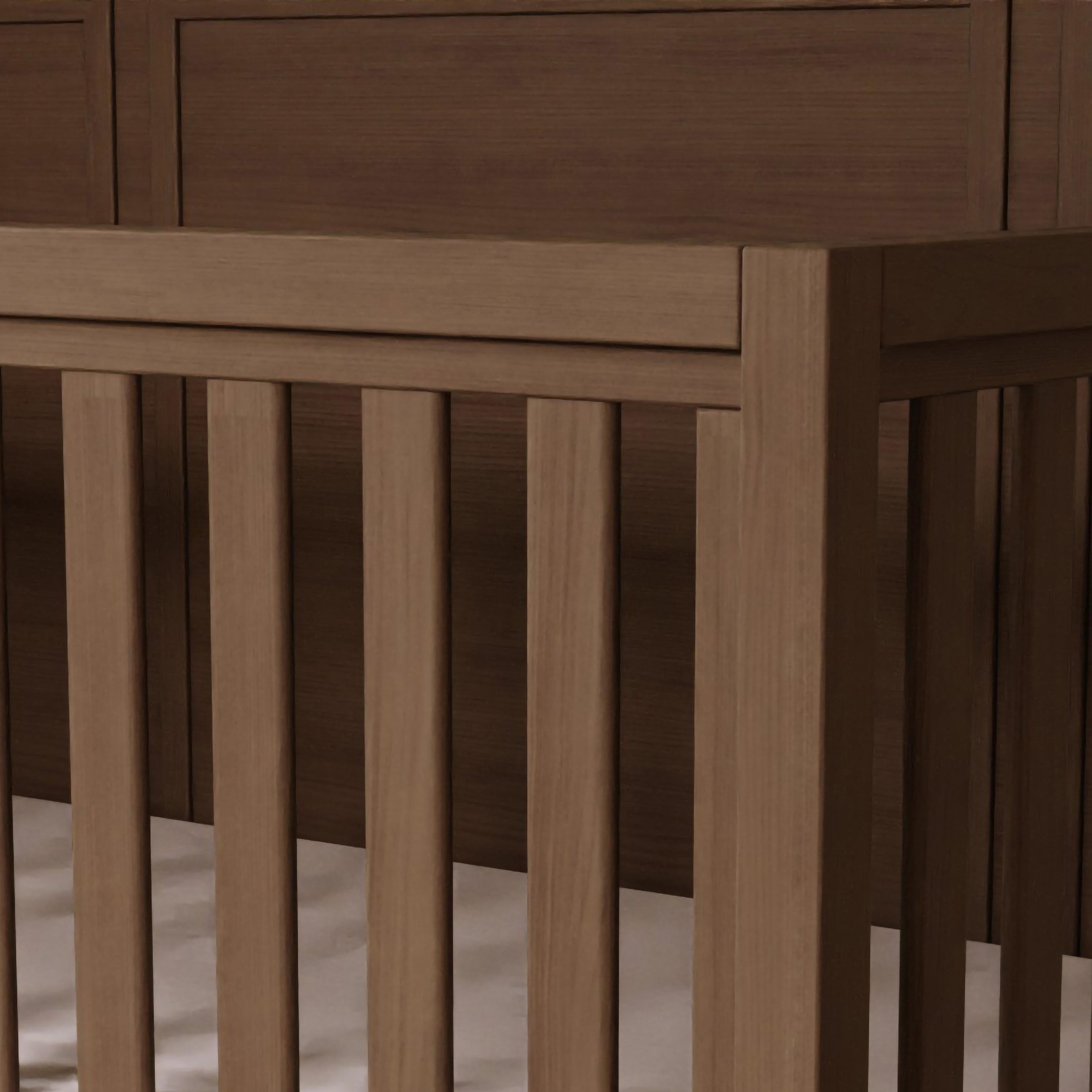 B25801DF,Newbern 4-in-1 Convertible Crib in Driftwood