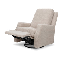 M22287EGS,Crewe Recliner and Swivel Glider in Earl Grey Shearling