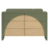 M30216OLSH,Moab 6-Drawer Assembled Dresser in Olive/Ash