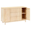 M29816BD,Pogo Tambour Assembled Dresser in Blonde