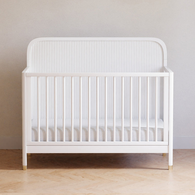 M26701RW,Brimsley Tambour 4-in-1 Convertible Crib in Warm White
